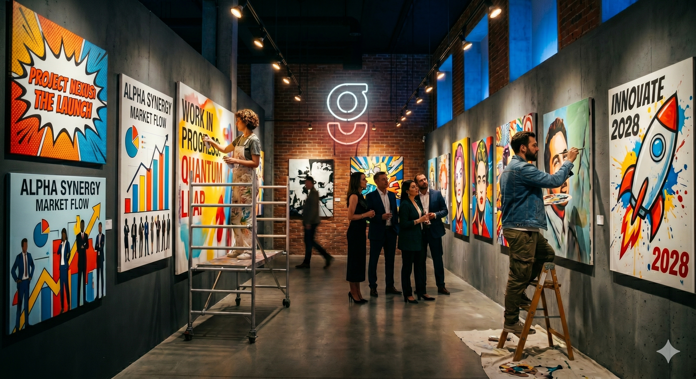 CI Group gallery — creative work in progress